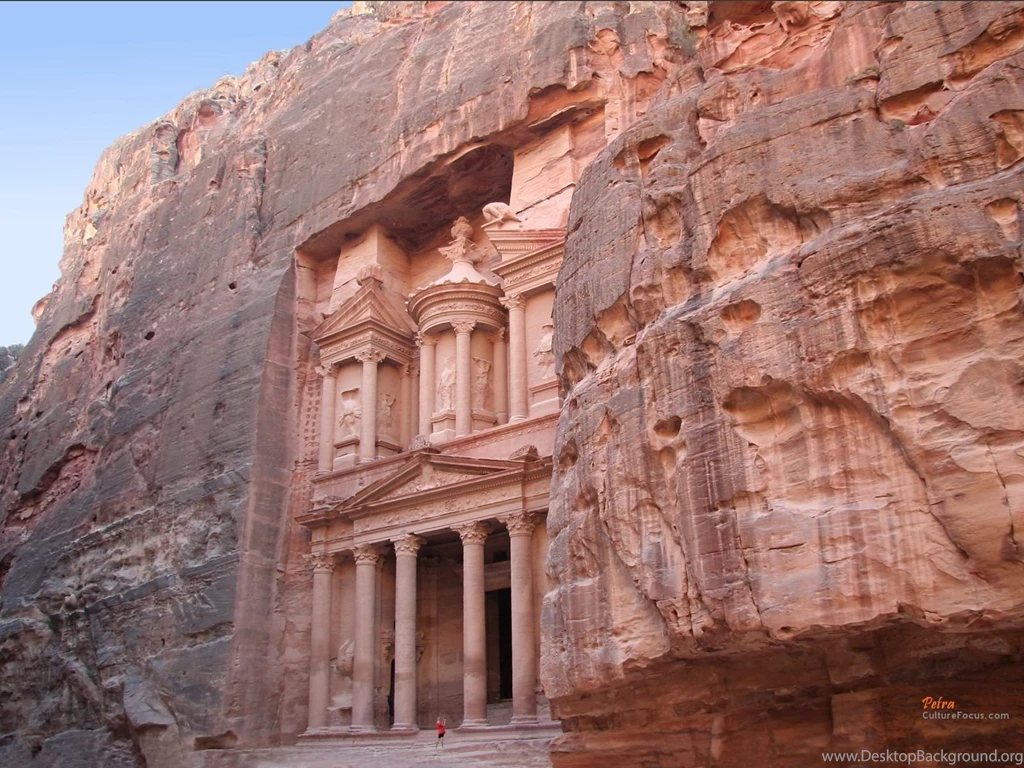 Wallpapers Famous Buildings Petra, Jordan Cities Image