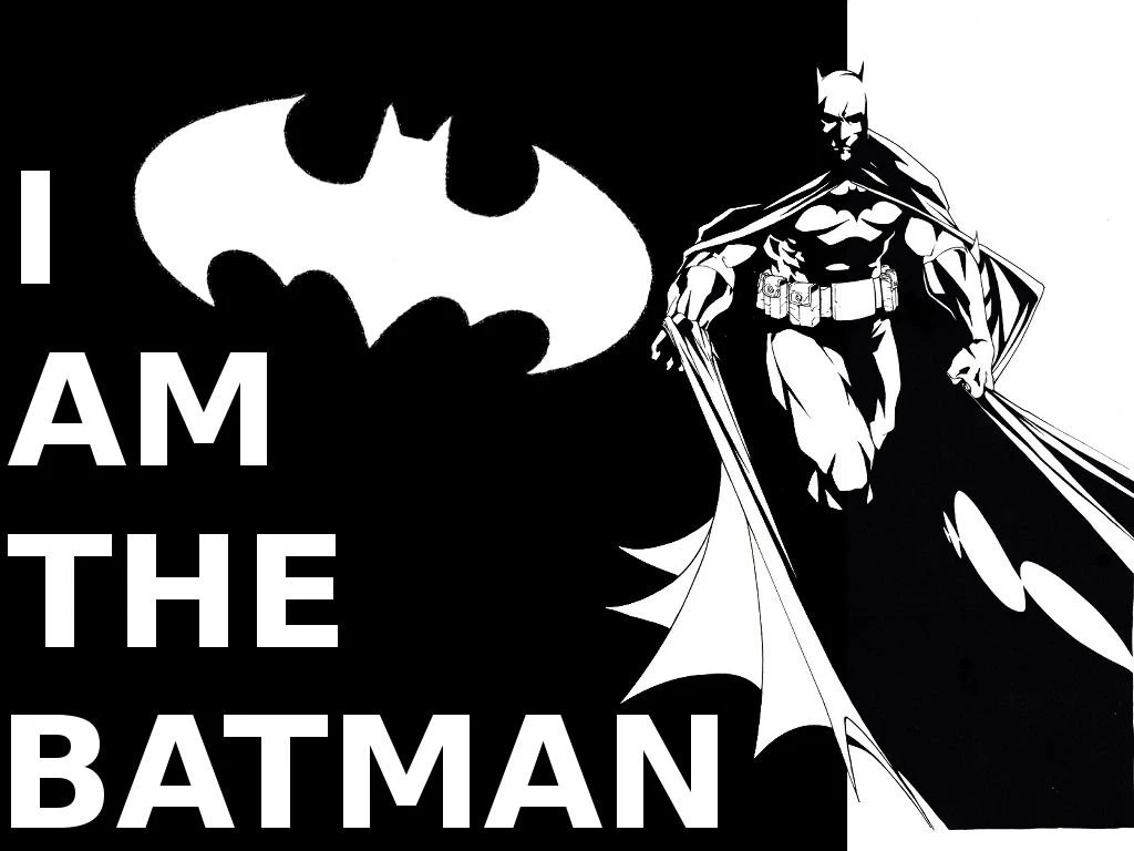 Batman Black And White Tiem