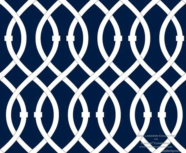 Libby Langdon Collection Lively Lattice Modern Wallpapers ...