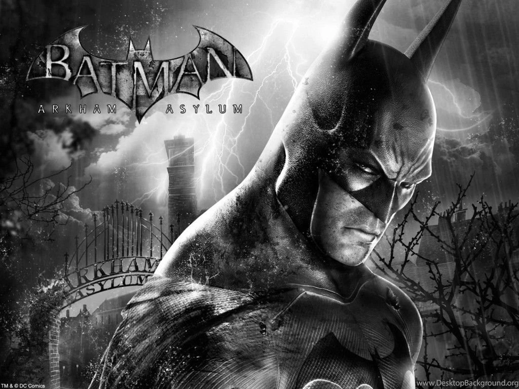Black And White Batman Arkham Asylum Wallpapers : Games. Arkham ...