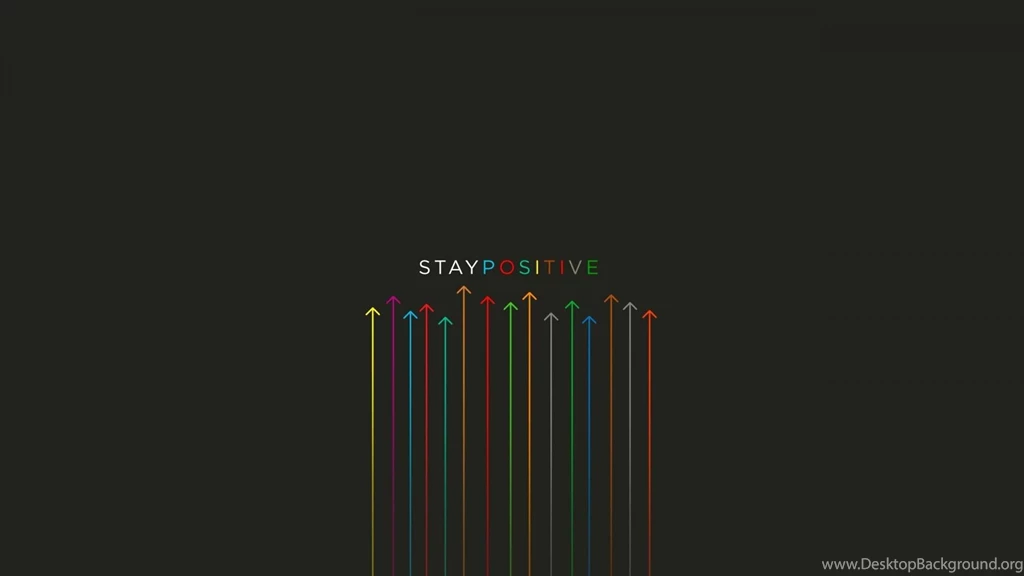 Minimalistic Inspirational Posters Stay Positive HD Wallpapers ...