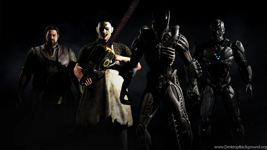Mkx Tri Borg Alien Xenomorph Leatherface And Bo Rai Cho Wallpapers ...