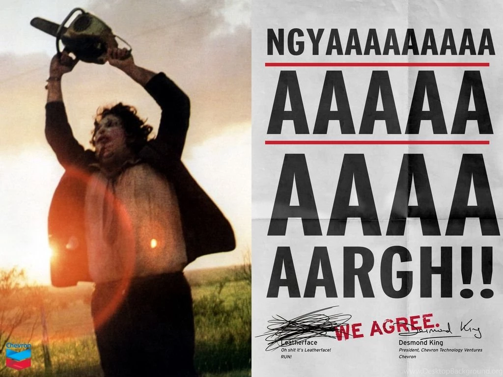 Chevron And Leatherface Agree By Ikat381 On DeviantArt