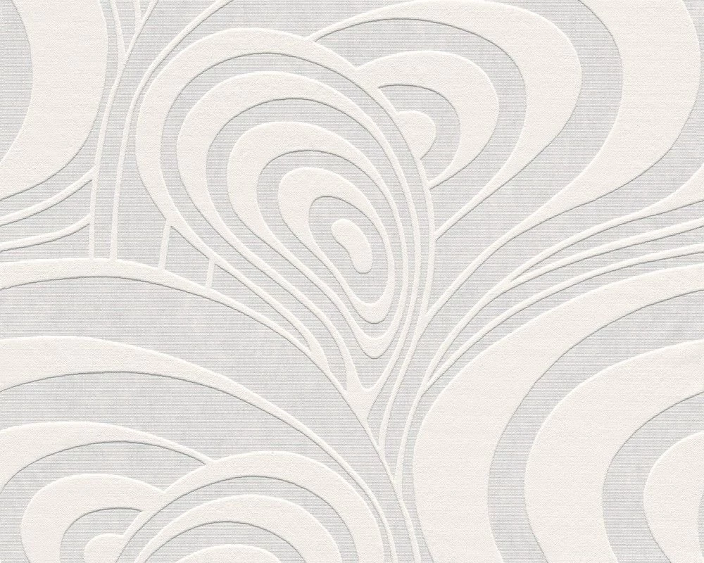 Wallpapers Paintable Design Modern White AS Meistervlies GO 5277 14 ...