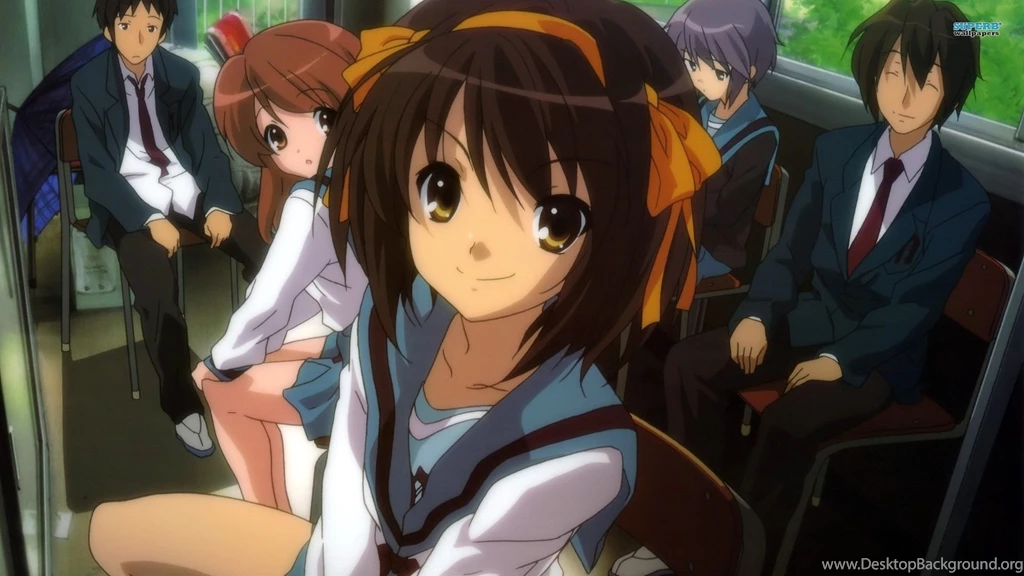 The Melancholy Of Haruhi Suzumiya Wallpapers   Anime Wallpapers ...