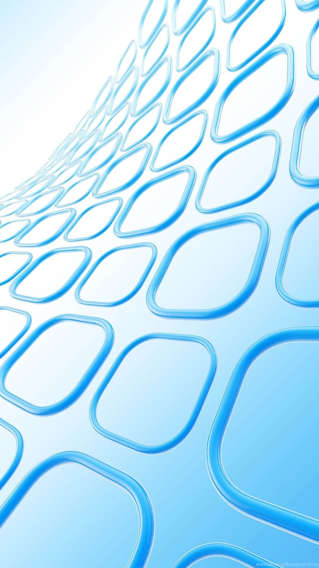 Blue Embossed Squares Mobile Wallpapers 3294