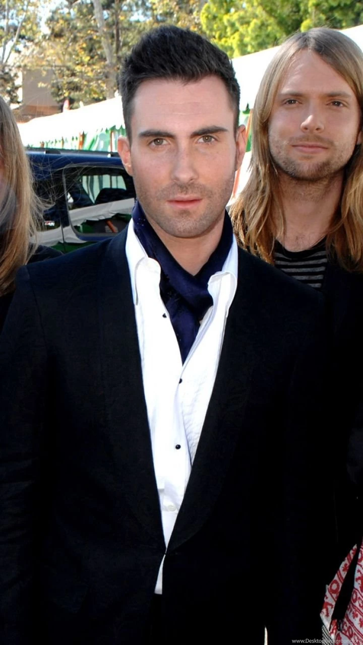 Download Wallpapers 720x1280 Maroon 5, Suit, Street, Car, Trees ...