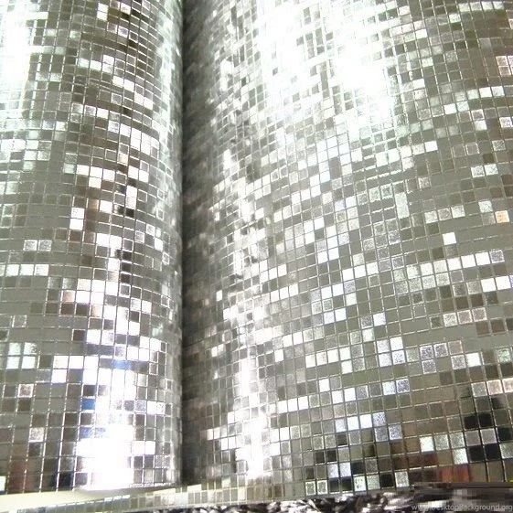 Luxury Modern Mosaic Tile Wallpapers Flicker Gold Foil Wall Paper ...