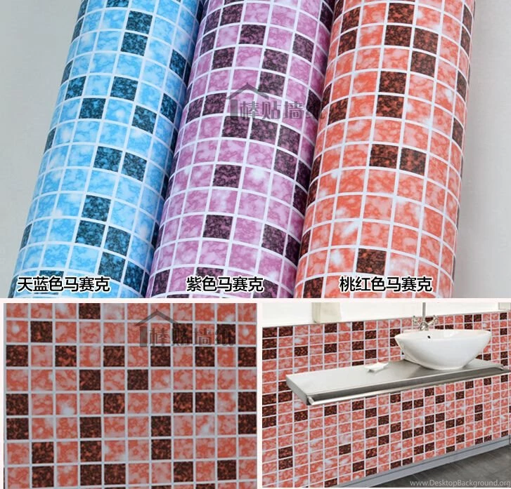 Online Buy Wholesale Wallpapers Mosaic Tile From China Wallpapers ...