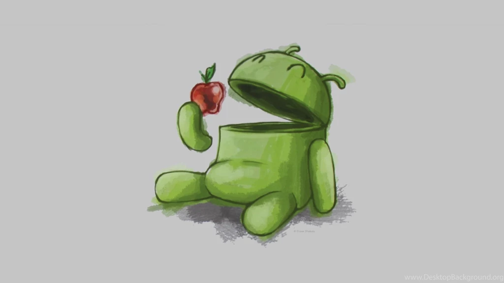 Android Vs Apple Funny Wallpapers For Android FansDzineblog360 ...
