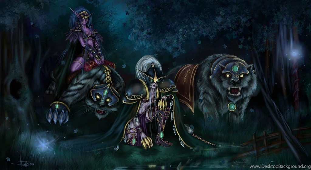 6 Night Elf HD Wallpapers
