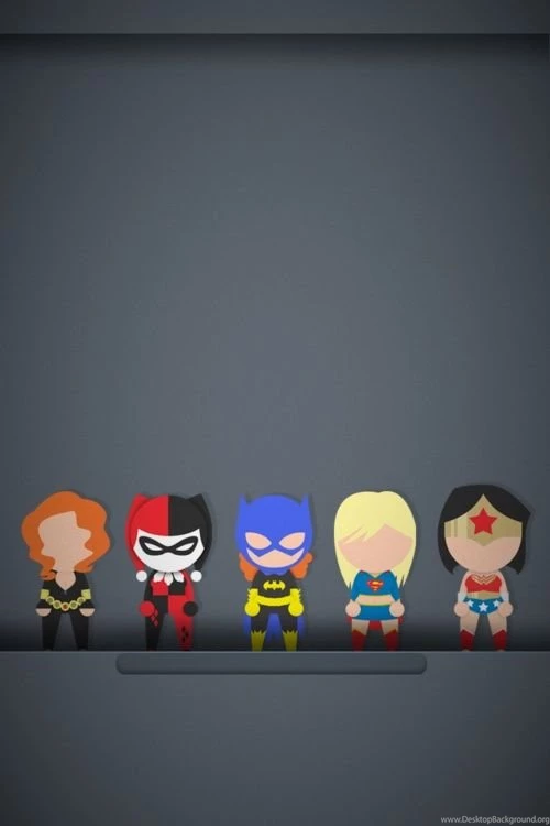 Comic Book Ladies Wallpaper.