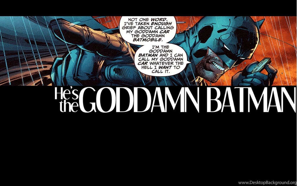 Batman Dc Comics Goddamn Batman Comic Books Wallpapers (
