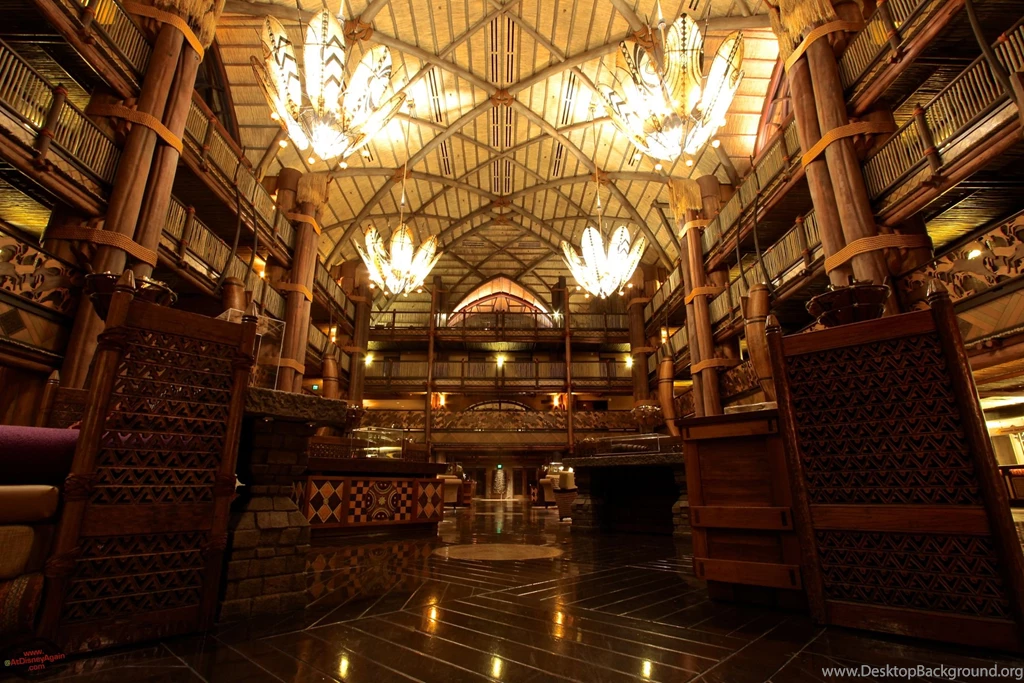 Six Animal Kingdom Lodge Wallpapers – AtDisneyAgain
