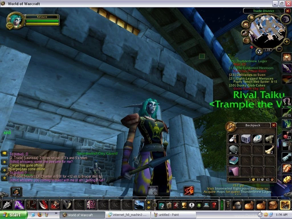 Night Elf Rogue World Of Warcraft Image (2171748) Fanpop