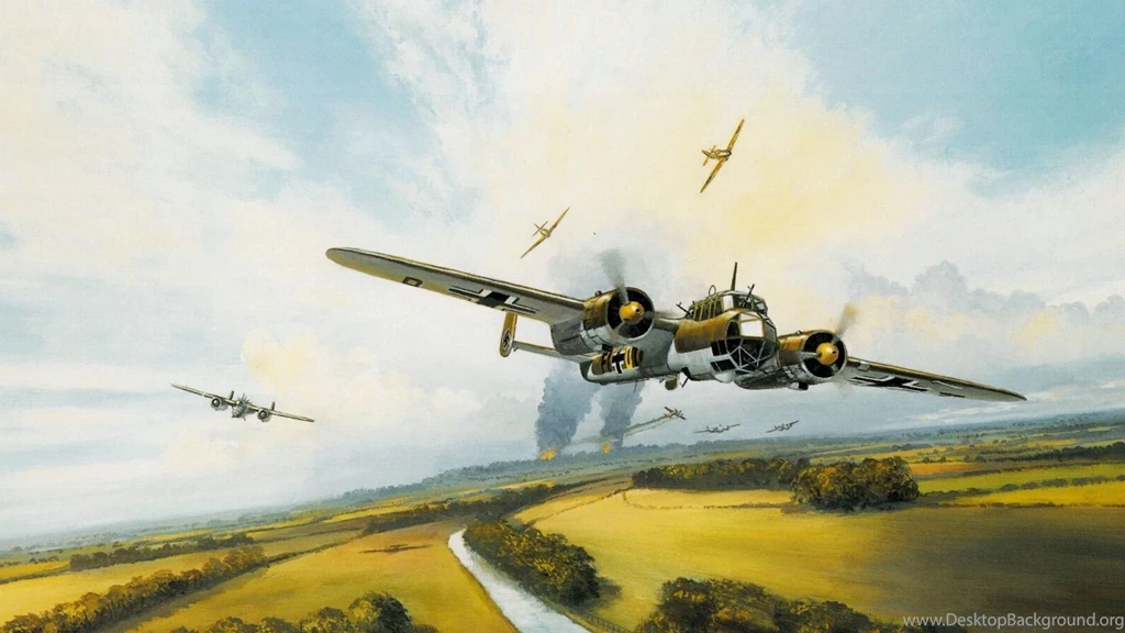 Dornier, Twin Engined, German, Bomber, Battle Of Britain, Aircraft ...