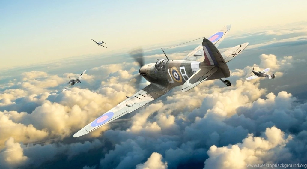 Battle Of Britain, Supermarine Spitfire, Messerschmitt Bf 109 ...