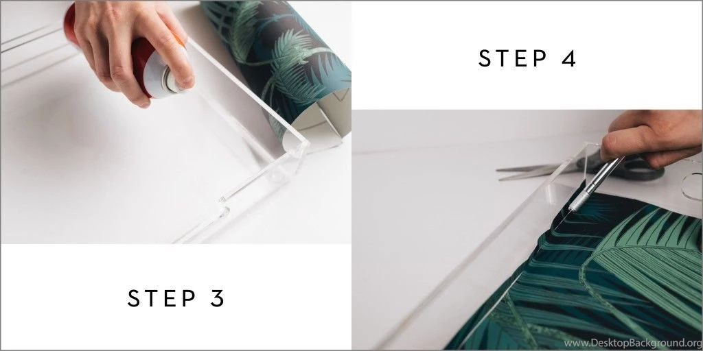 DIY Wallpapers Tray