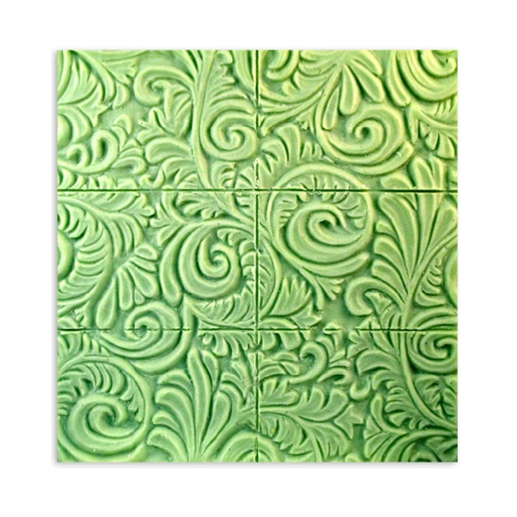 Milky Way™ Floral Wallpapers Soap Mold Tray (MW 184) Milky Way Molds