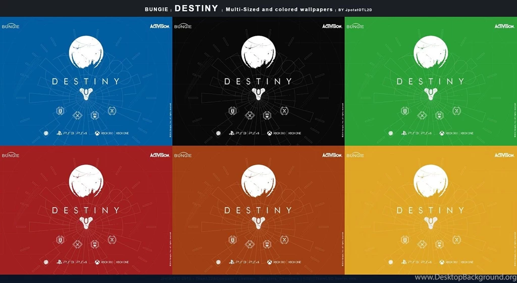 Release: Flat Wallpapers Destiny Bungie V.I By JpotatoTL2D On ...