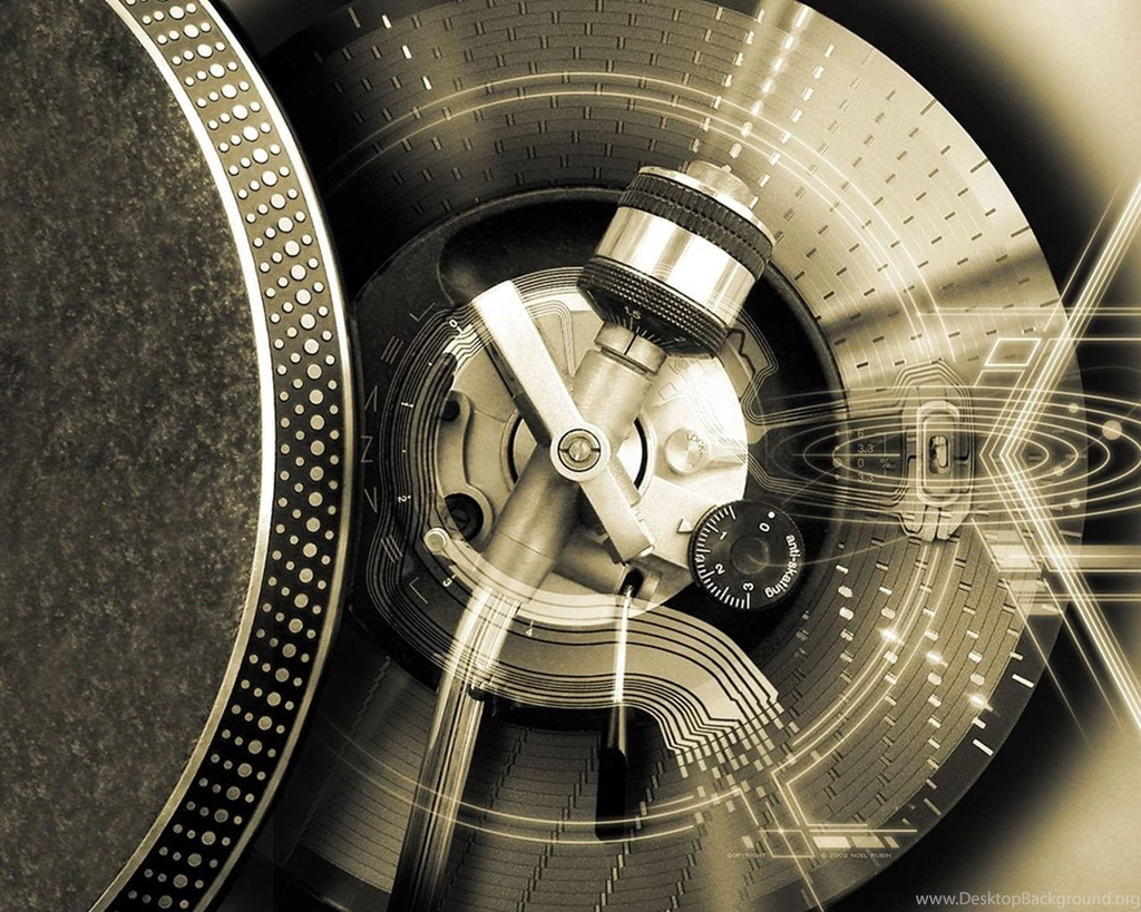Turntable Artwork Design HD 3D Wallpapers Wallpapers