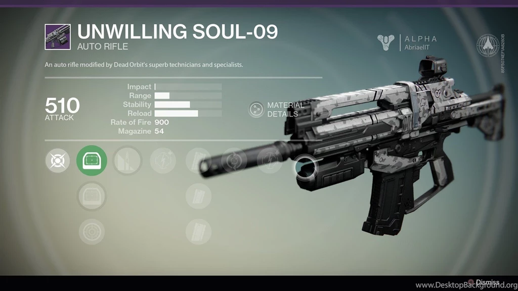 2014 Bungie Destiny Game Weapons Wallpapers