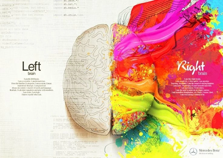 This Is A Great Mercedes Benz Ad Left Brain Vs Right Brain ...
