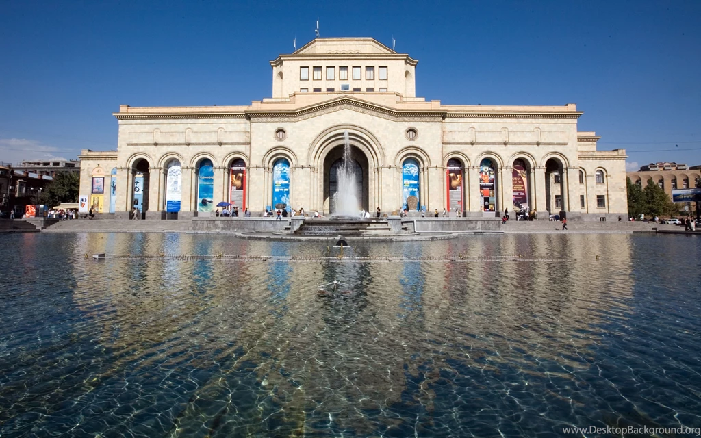 Download Wallpapers 3840x2400 Armenia, City, Yerevan, Museum, Area ...