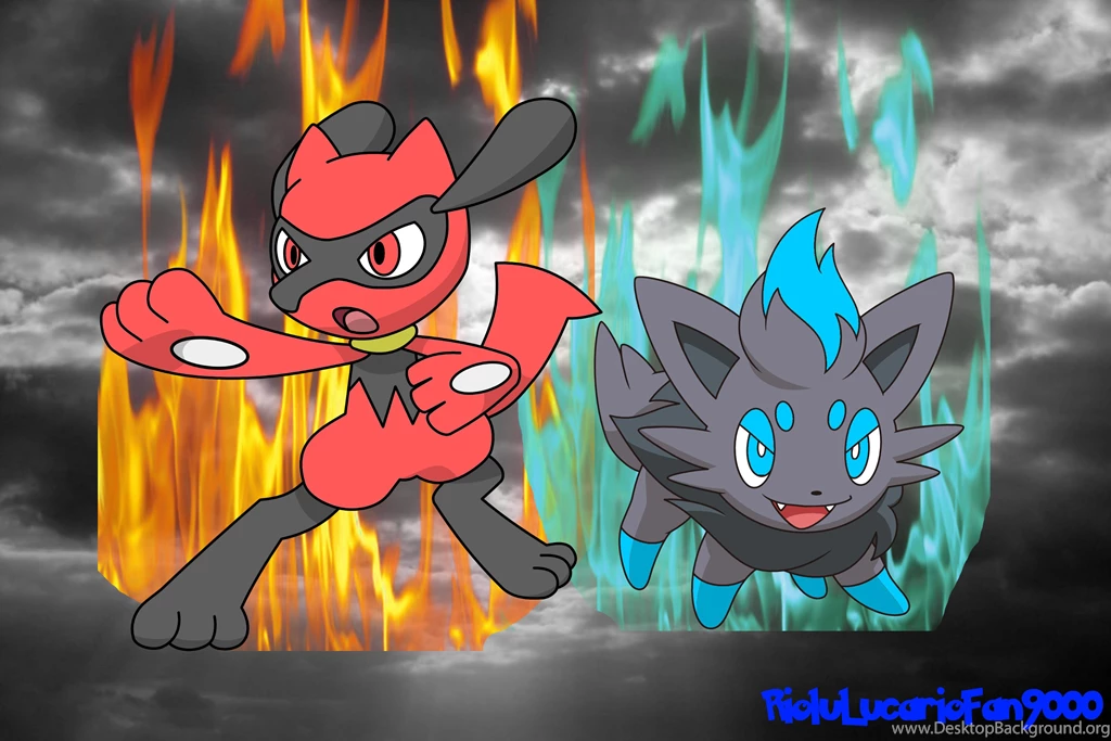 God Riolu And God Zorua Wallpapers By RioluLucarioFan9000 On DeviantArt