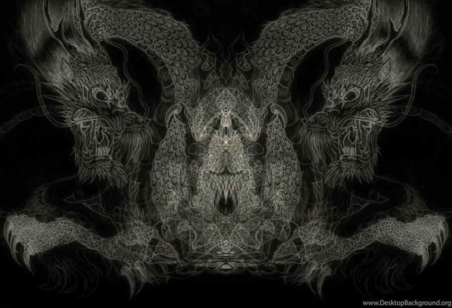 Darkness Chinese Dragon (wallpaper) By PlenaLunaFera On DeviantArt