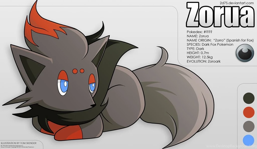 Zorua Sprite V4 By Zorua On DeviantArt