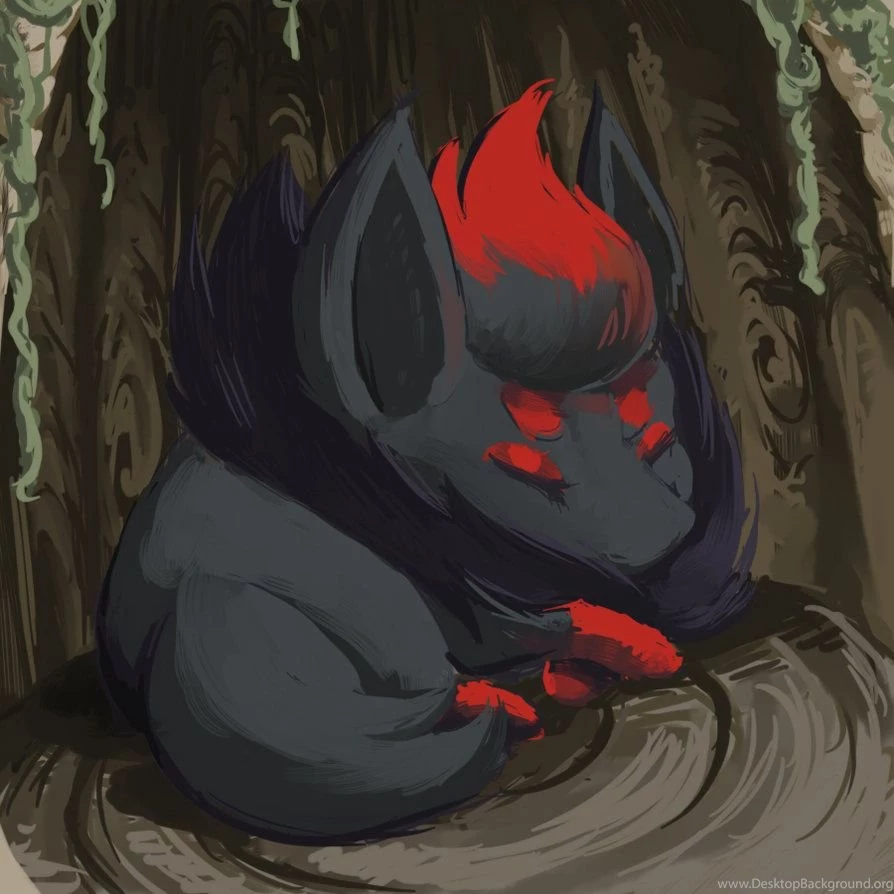 Zorua In A Hollow By Silverkiwi78 On DeviantArt