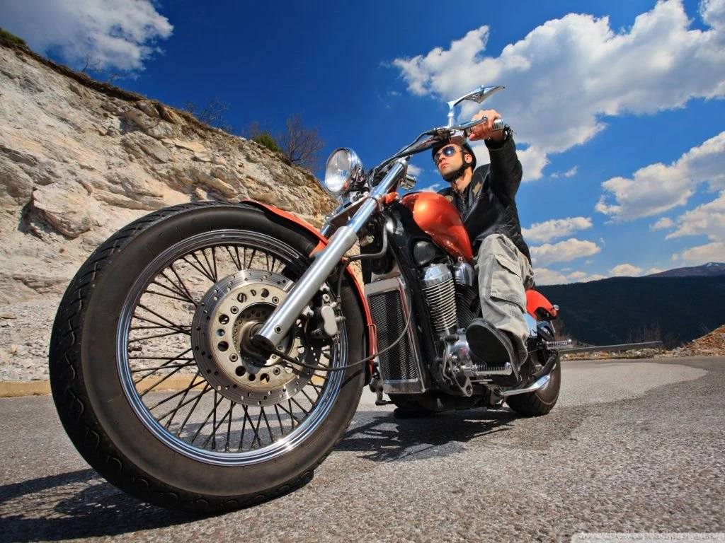 Biker HD Desktop Wallpapers : Widescreen : High Definition ...