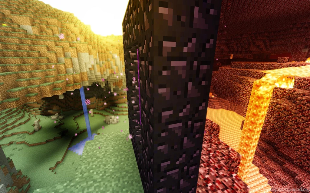 An Amazing Minecraft Wallpapers (X Post From /r/wallpapers) : Pikdit