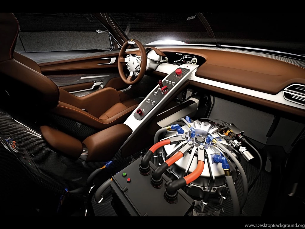 2011 Porsche 918 RSR Concept Cockpit 1920x1440 Wallpapers