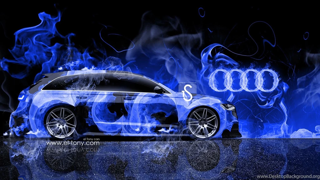Audi A6 Avant Quattro Fire Car Mika Jumisko 2014 Wallpapers « El Tony