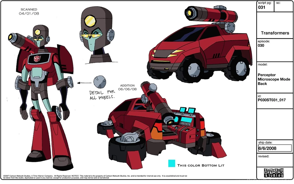 TFA Perceptor Revealed! Unicron.com Transformers News