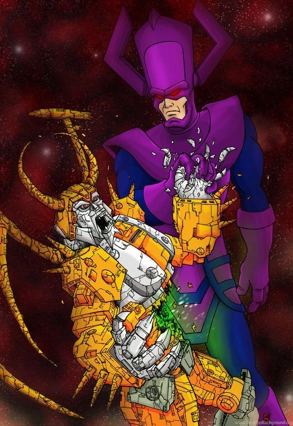 Galactus Vs. Unicron By Hawanja On DeviantArt