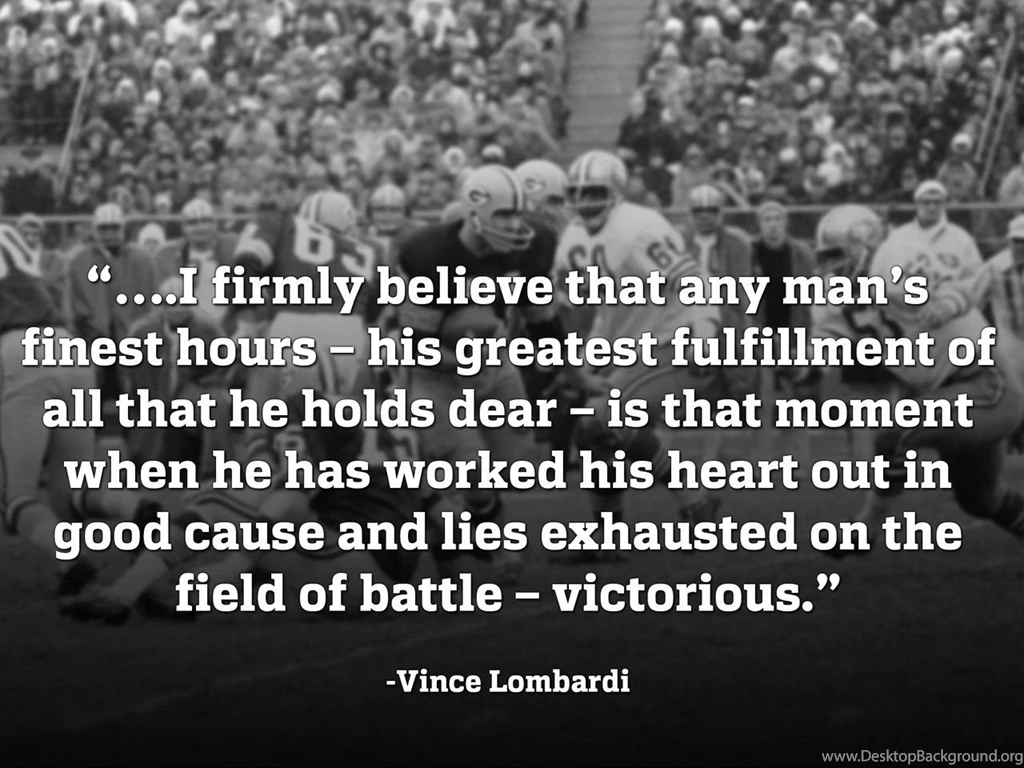 NFL.com Photos Greatest Vince Lombardi Quotes