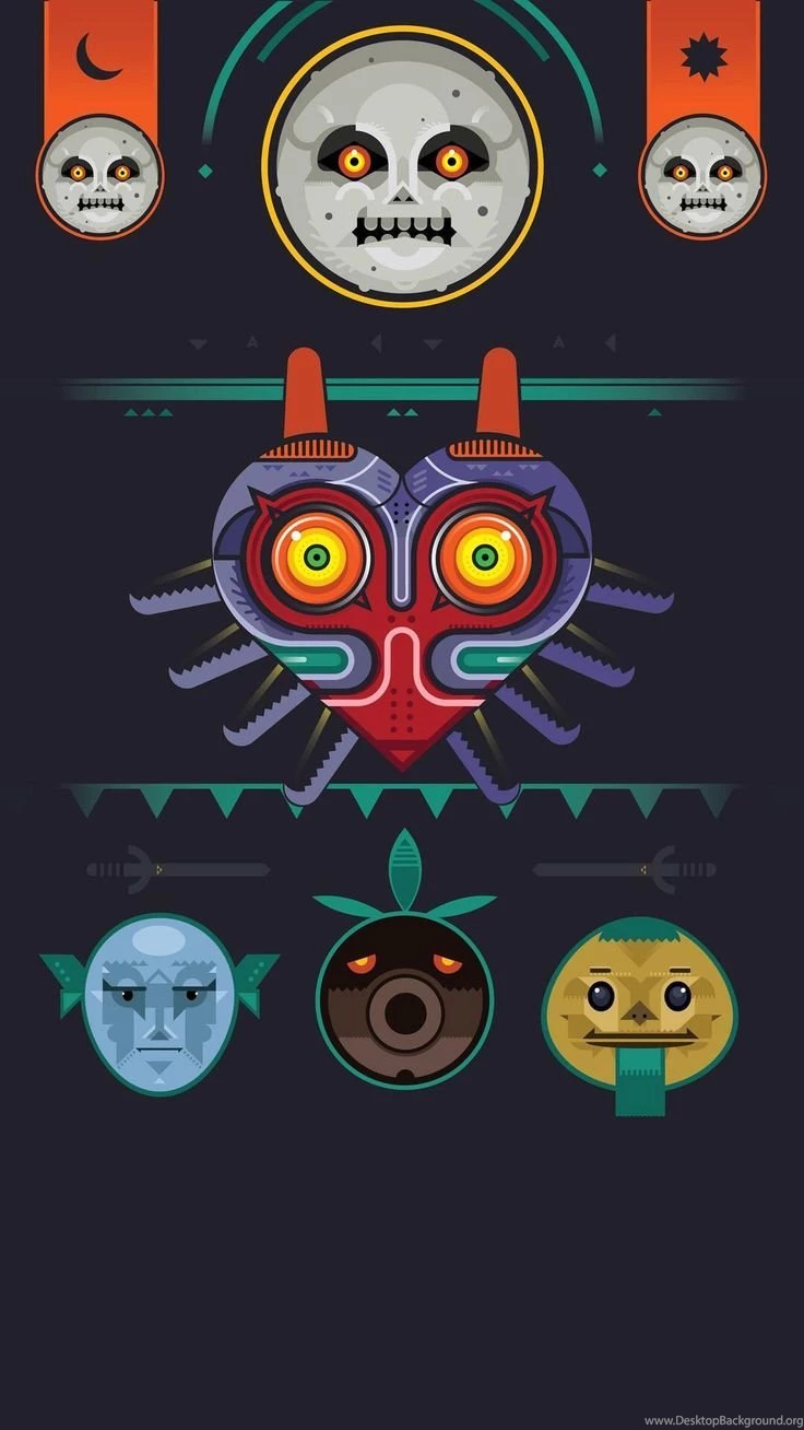 Http://divnil.com/wallpaper/iphone6plus/item/majoras mask vector ...