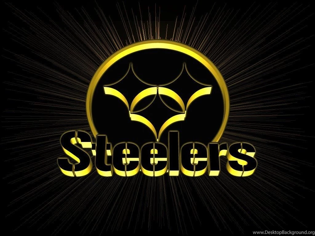 Yellow Black Logo Steelers Backgrounds Wallpapers