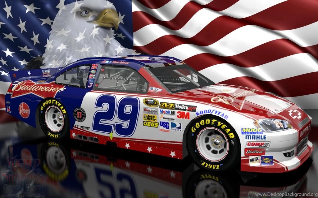 Kevin Harvick NASCAR Unites Patriotic Wallpapers 16×10 ...