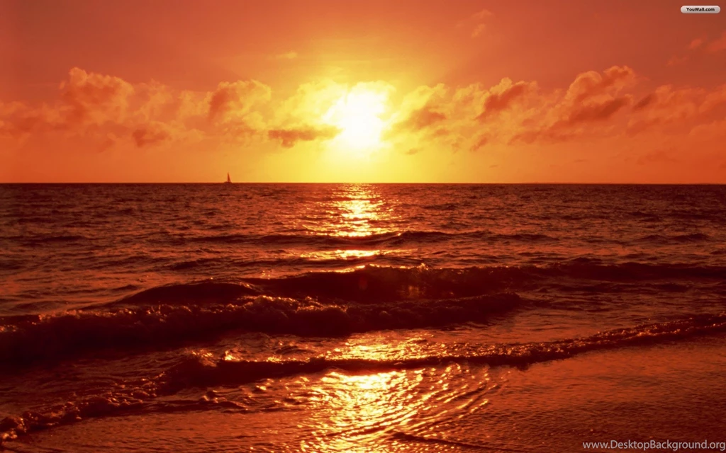 Pictures Of Beach Sunsets Wallpapers HD Fine