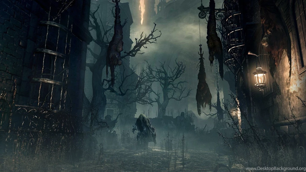 Bloodborne Dark Scenery Video Game Picture 19... 7896