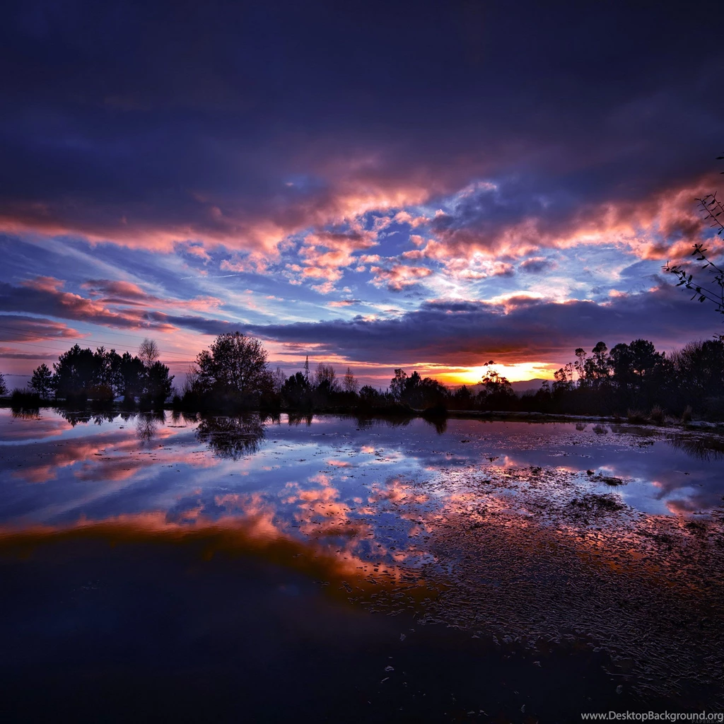 Sunset lake night blue dark nature 9 wallpaper.jpg