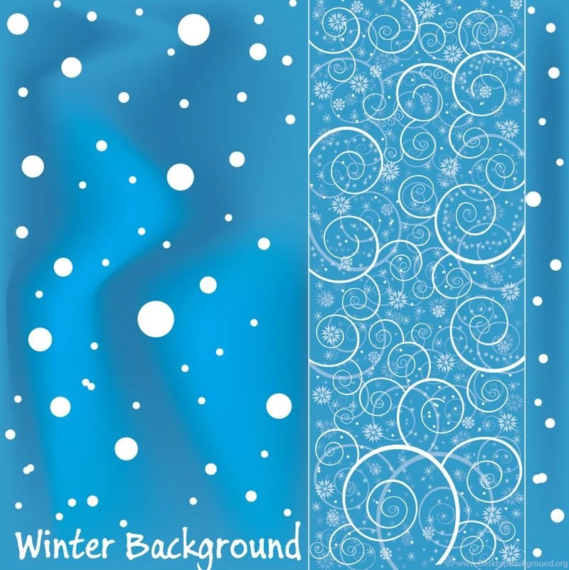 Free Vector About Free Abstract Winter Backgrounds