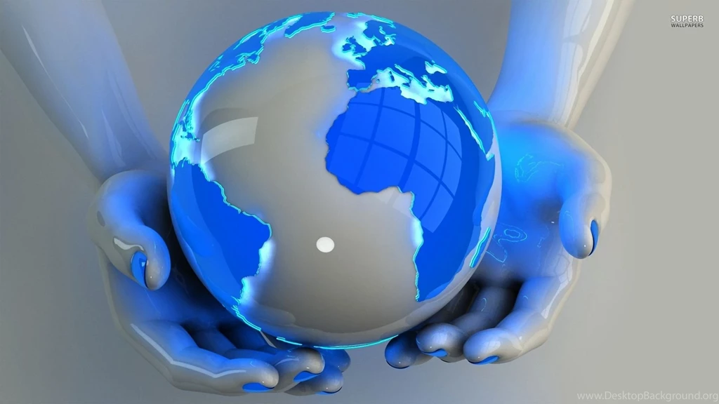 Holding The Globe Wallpapers Digital Art Wallpapers