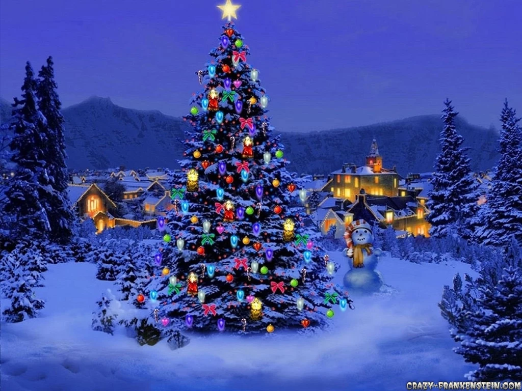 Crazy Frankenstein Christmas Tree Wallpapers Page 2