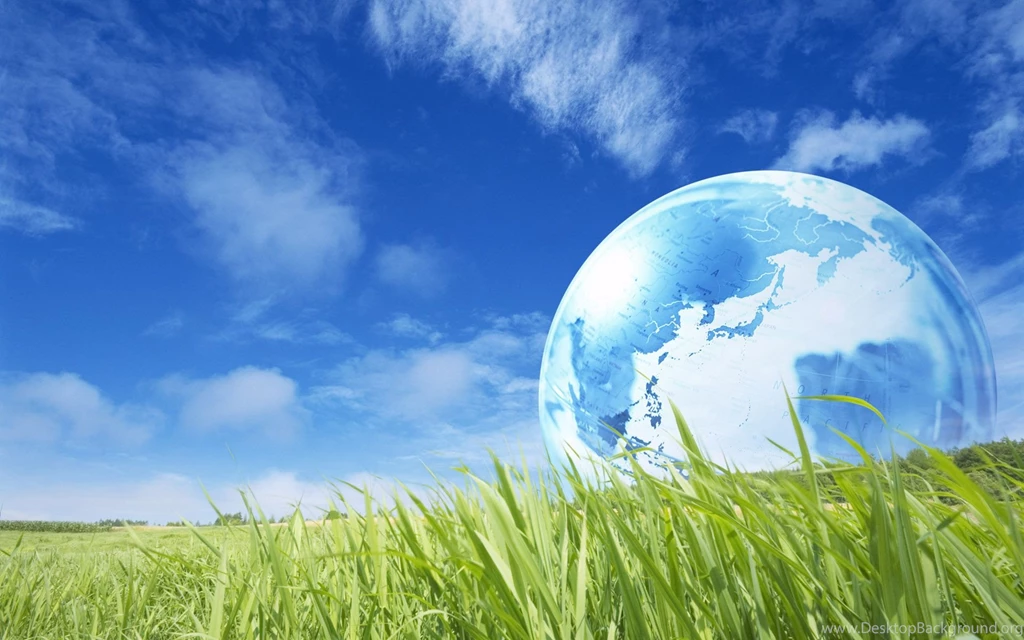 Globe And Grass Wallpapers