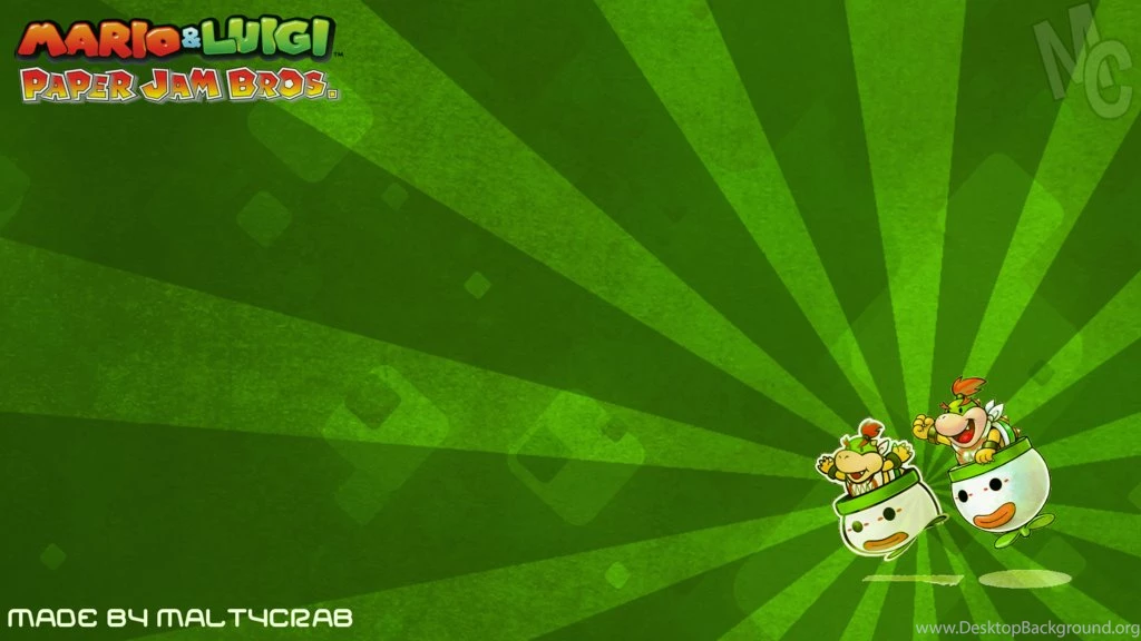 Bowser Jr And Paper Bowser Jr Wallpapers [HD] By MaltyCrab On ...